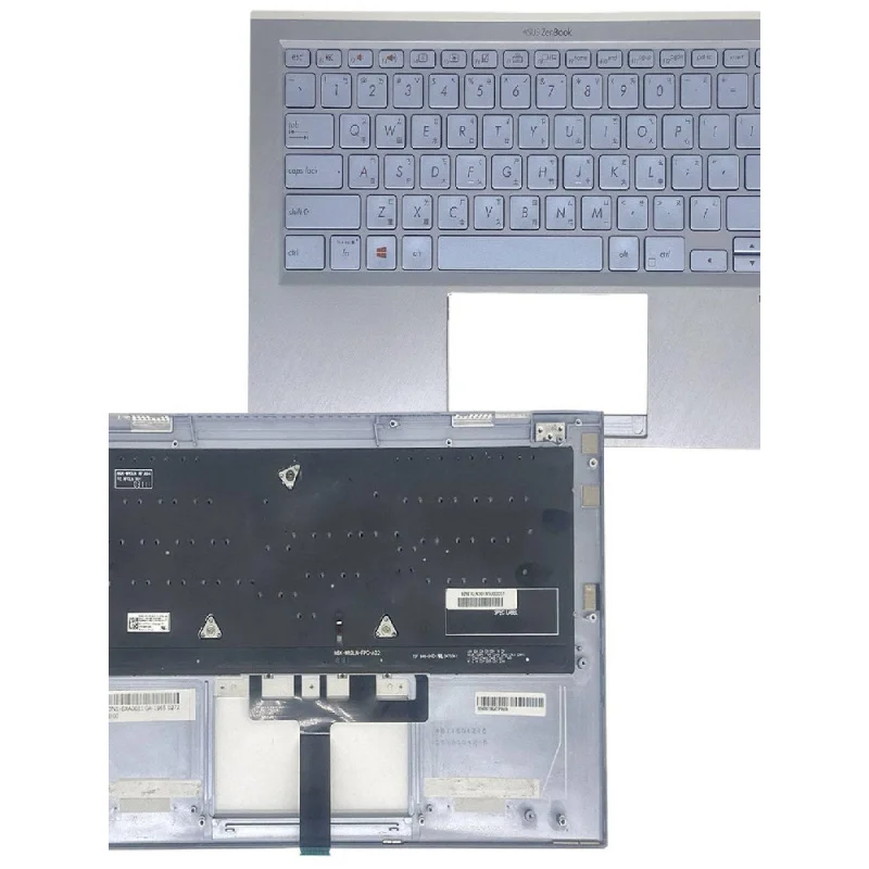 Фото Комплект клавиатуры и корпуса (C-Shell) для ноутбуков Asus ZenBook UX392 UX392FA UX392FN S13 №1