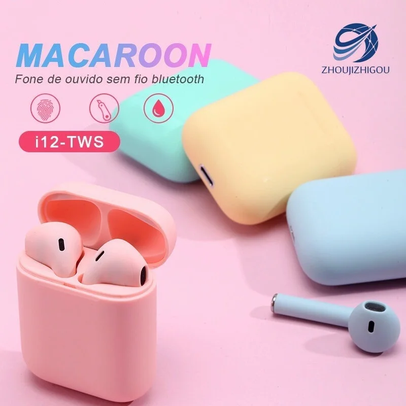 

Wireless Touch Control Earbuds Frosted Feel TWS Bluetooth Earphone 5.0 Stereo Headset pk