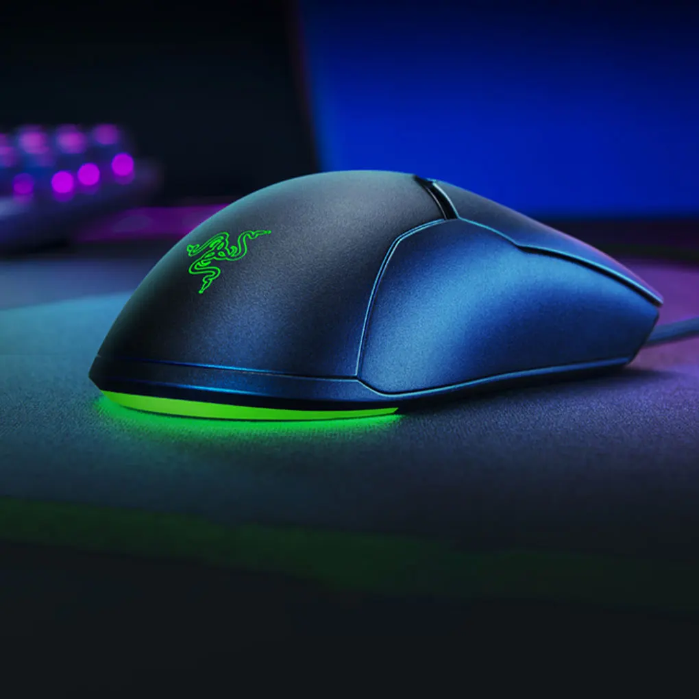 razer viper mini version 61 grams lightweight laptop computer cable symphony rgb e sports gaming mouse free global shipping