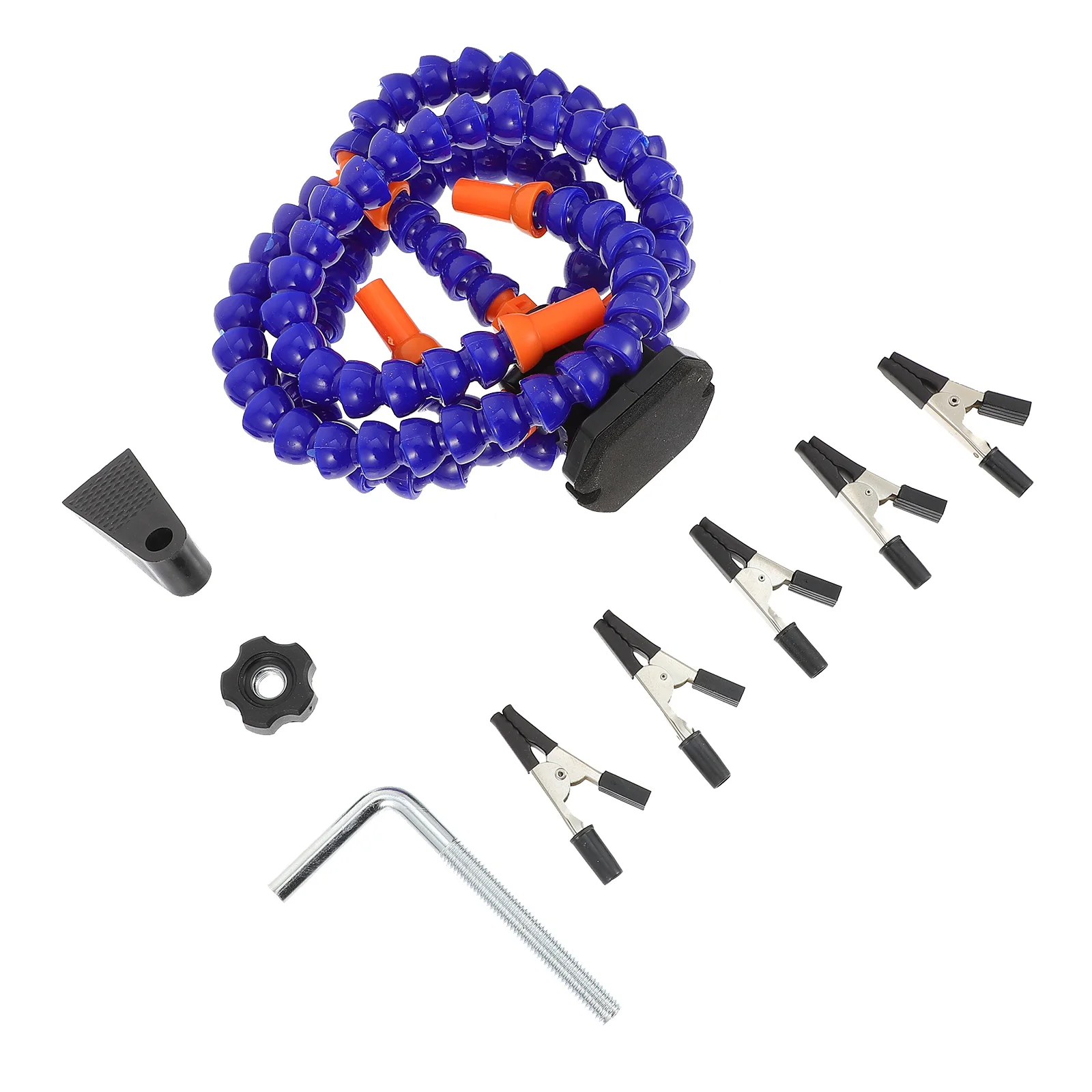 

Welding Tool Holder Alligator Suite Station Support Plastic Soldering Helping Hand Platform Flexible Arms