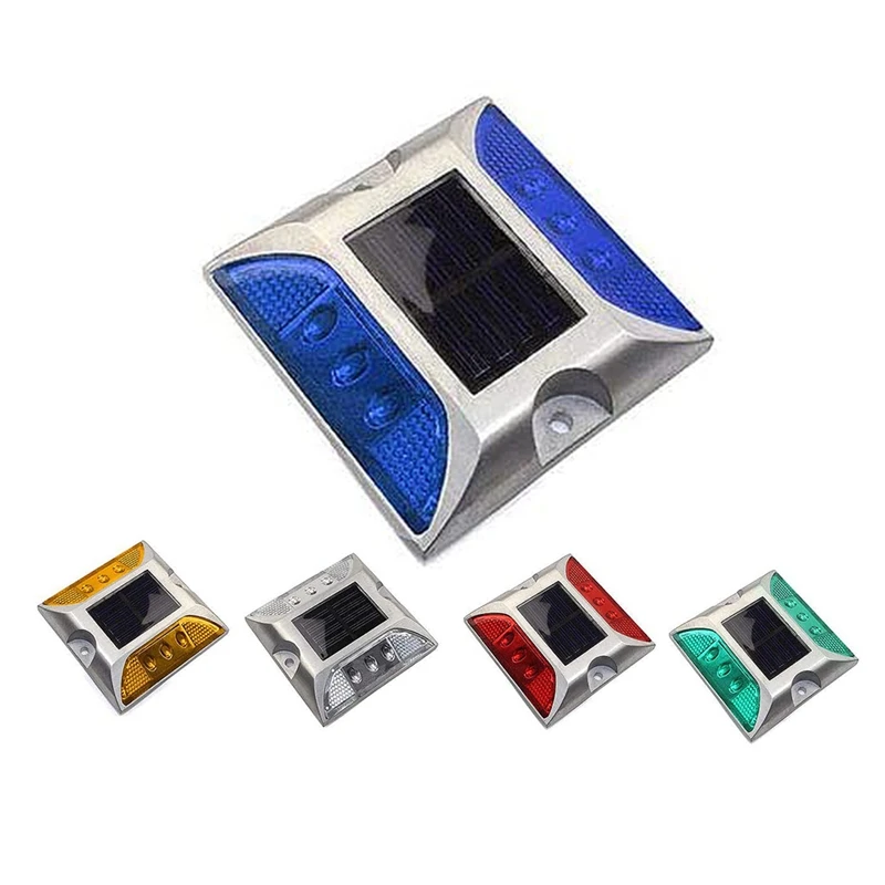 

Уличный дорожный светильник-гвоздик на солнечной батарее, водонепроницаемый уличный учебный светильник для дорожек, озера, лодки, плоского...