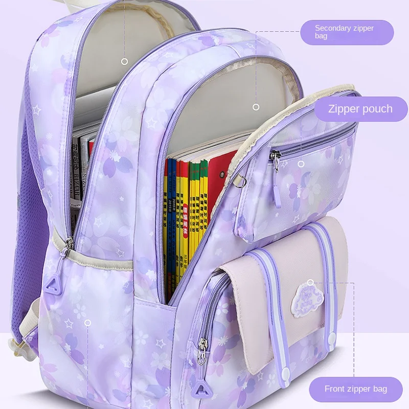 Водонепроницаемые Детские школьные ранцы для девочек ортопедический рюкзак