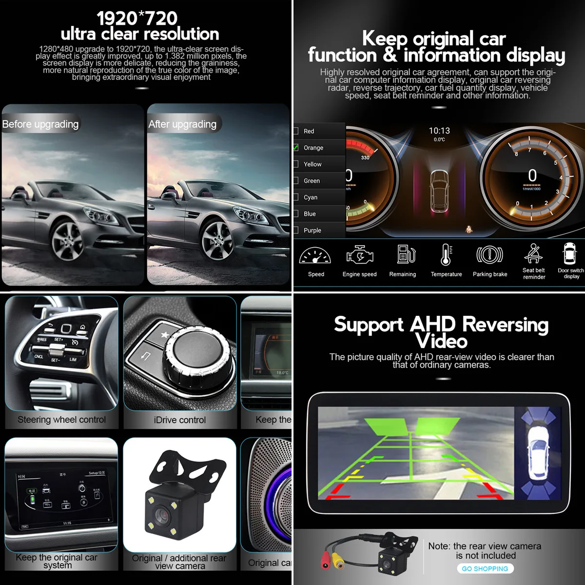 Автомобильный радиоприемник Android 10 для Audi Q7 A4L B8 A5 2005-2009-2016 мультимедийный плеер