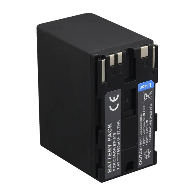 Высококачественные литий-ионные аккумуляторы 7 4 В BP-975 цифровая батарея Came ra для Ca