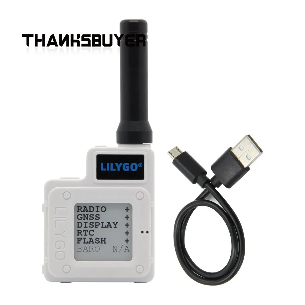

LILYGO T-ECHO BME280 Wireless Transceiver Module NRF52840 SX1262 LORA GPS 1.54" E-paper for Arduino