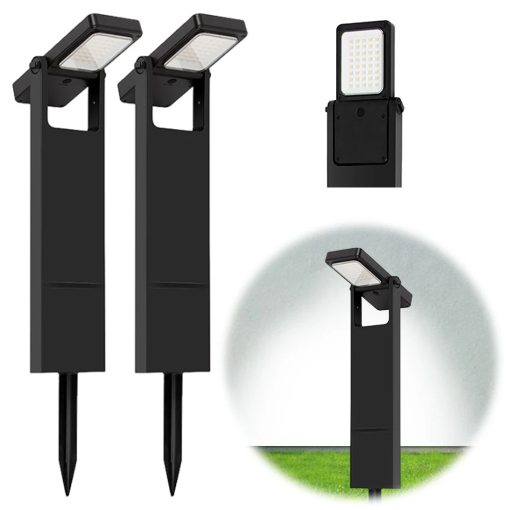 Солнечные фонари для наружного сада 2000 мАч солнечный свет IP65 водонепроницаемый
