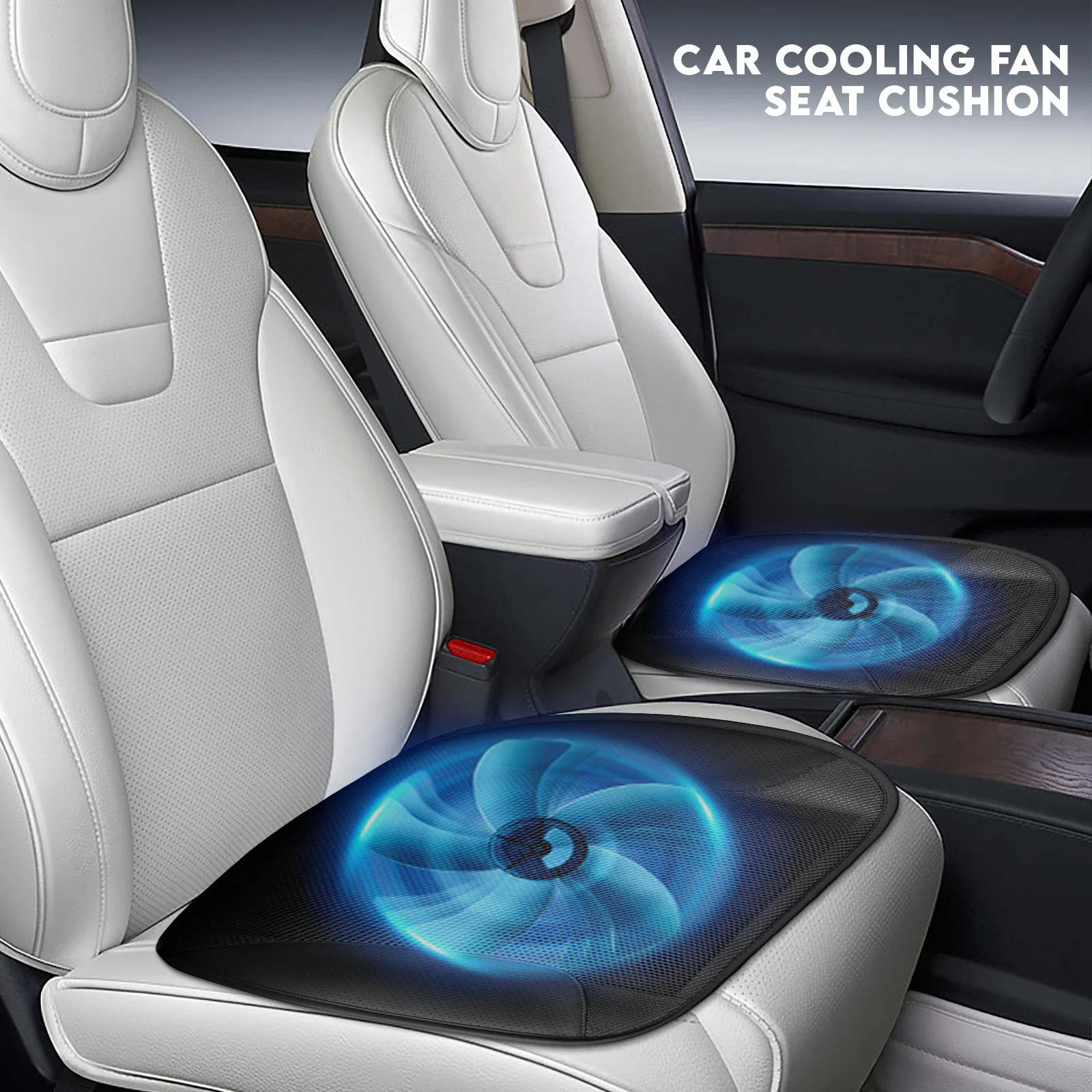 Universal Cooling Car Air Ventilated Fan Cushion Car Seat Pad Ventilation Cushion USB Car Summer Seat Cushion