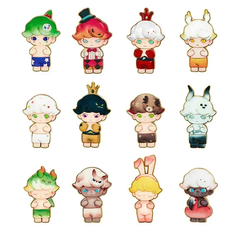 POP MART DIMOO Ретро Значок Серия Слепая Коробка Kawaii Фигурка Тайный Подарок Оригинальная Кукла Сумка Обгадай Модель Игрушки (art.: 3920d2941dafe) - 3920d2941dafe