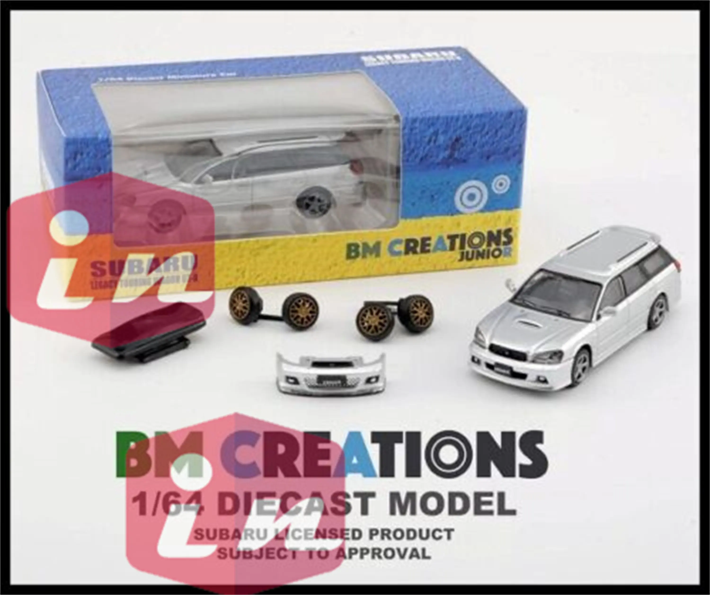 

BM Creations 2002 Legacy Touring Wagon 1:64 Diecast Model Car Collection Limited Edition Hobby Toys