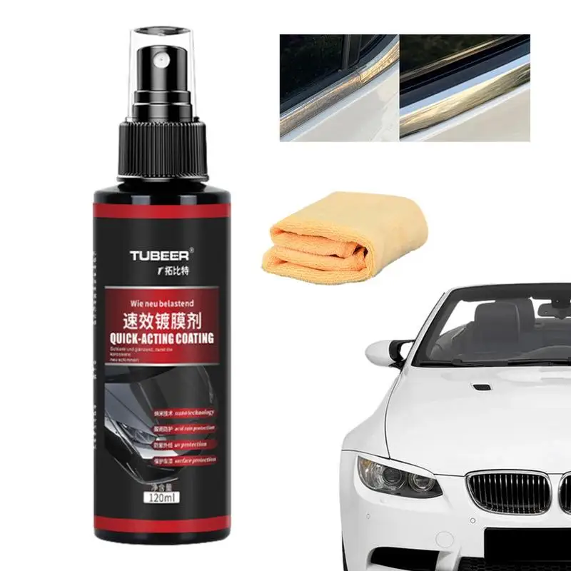 

Car Coating Agent 120ml Nano Car Shield Spray Car Exterior Restorer Anti Fouling Car Coating Ceramic Nano Spray Coating Mist