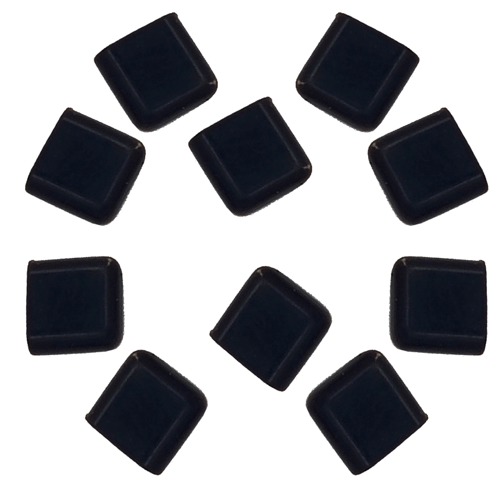 Air Fryer Rubber Bumpers Air Fryer Tray Rubber Feet Replacement Parts Rubber Anti-scratch Protective Covers Silicone Rubber Tabs