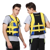 adult neoprene life jacket professional water sports big buoyancy vest fishing surf boating kayak swim safety life jacket 2022