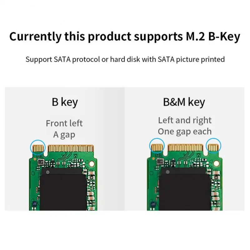 Один порт M.2 NGFF в SATA 22P плата адаптера SATA3.0 на SSD жесткий диск для 2230 2242 2260 2280 черный |