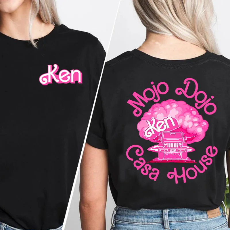 

Ken Mojo Dojo Casa House T-shirts Women I Am Kenough Movie Tshirt Cotton Short Sleeve O Neck Graphic T Shirts Womans Clothing