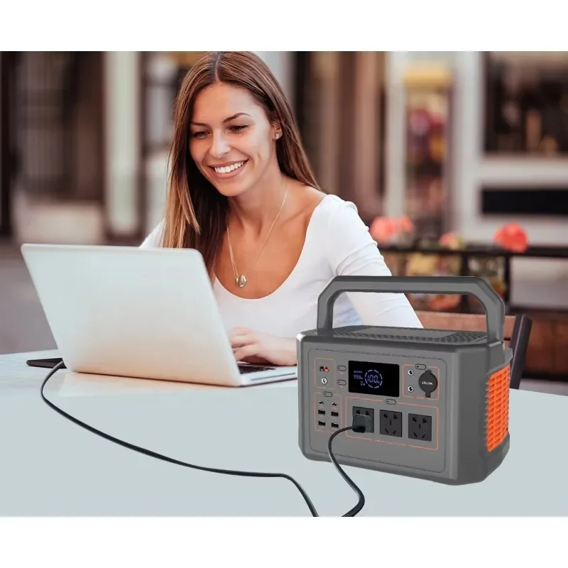 1200 Вт открытый портативный блок питания для хранения энергии кемпинга пикника 1800