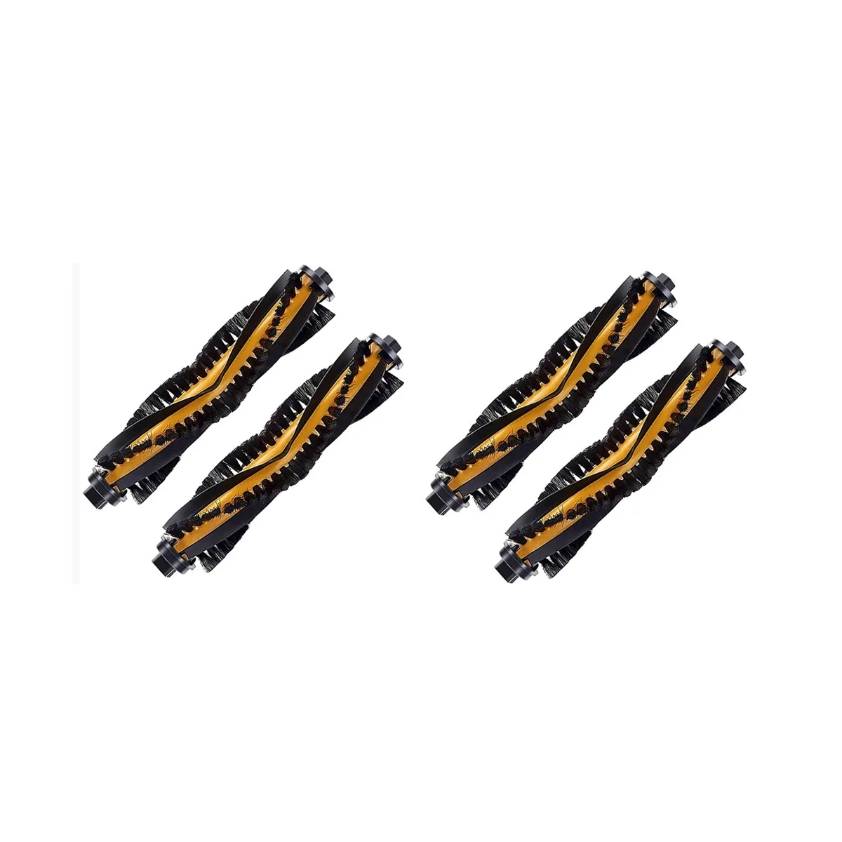 

4Pcs Rolling Main Brushes Parts Replacement for DEEBOT N79 N79S DN622 DN620 500 Robotic Vacuum Cleaner