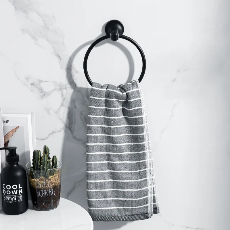 

Европейское кольцо для полотенец из нержавеющей стали, круглая вешалка для полотенец в ванную комнату, кольцо для полотенец в ванную комнат...