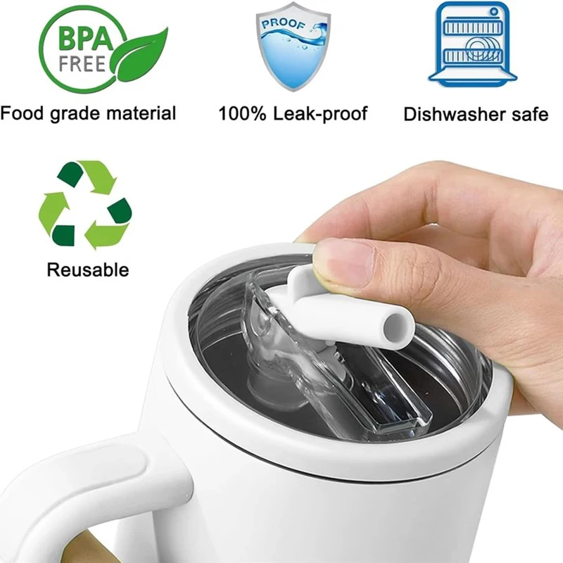 Симпатичная крышка стакана с соломинкой для чашки Stanley 40 унций аксессуары