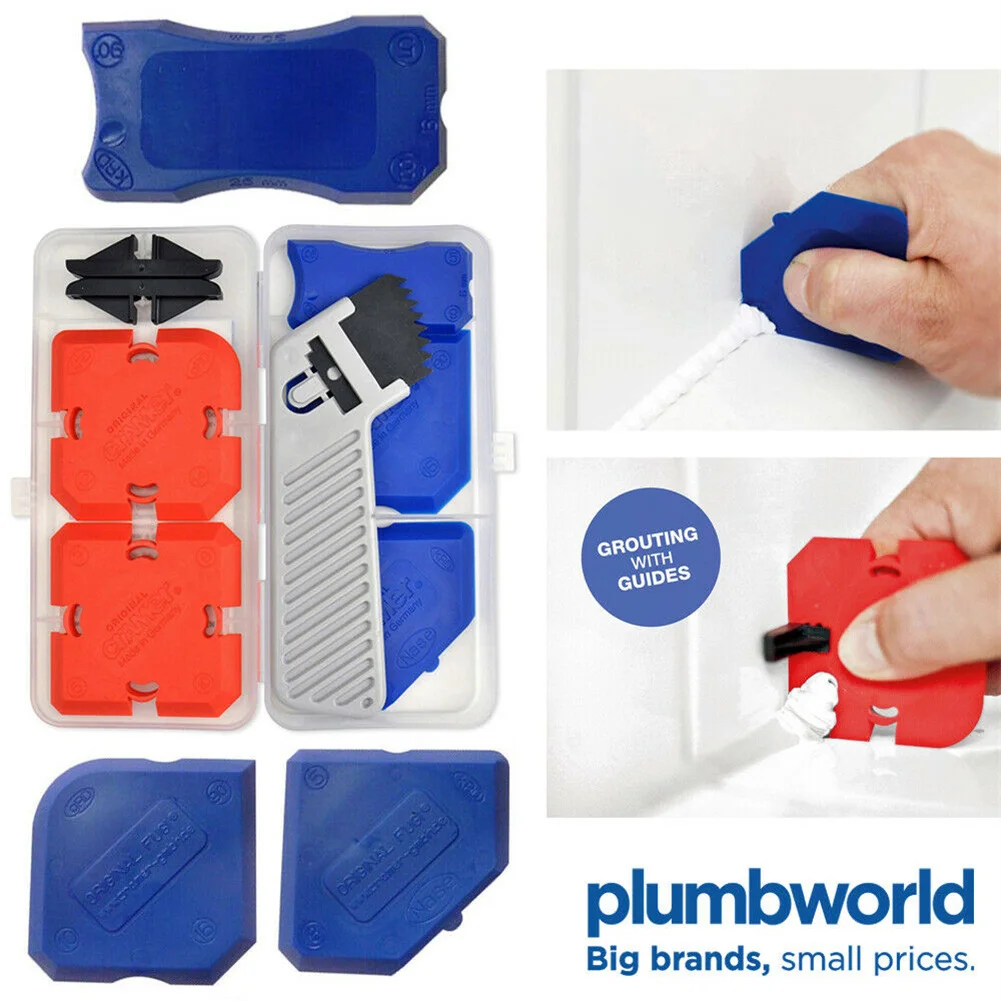 

7pcs Silicone Glass Cement Scraper Sealant Grout Remover Home Finishing Caulking Tools Home Cleaning Hand Spatula Tool