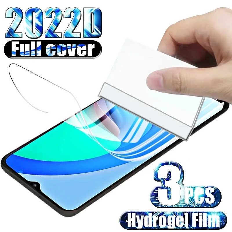 

3PCS Screen Protectors for OPPO A5 2020 A5S A12 A54 A53 A33 A31 Hydrogel Film for OPPO A91 A73 A74 A72 A52 A32 F17 Not galss