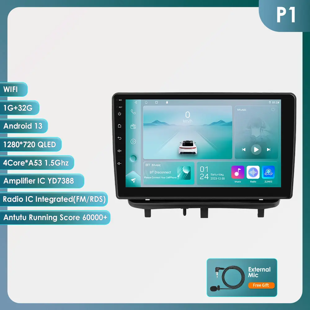 

Автомобильный радиоприемник Android-мультимедиа для Opel Corsa D 2007-2012 Android Auto CarPlay Player 7862 Интеллектуальный экран Аудио GPS WIFI