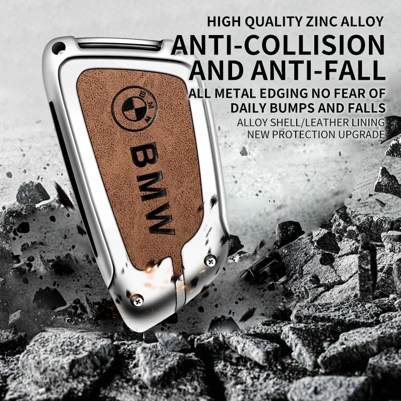 Чехол-держатель для автомобильного дистанционного ключа из цинкового сплава BMW X1