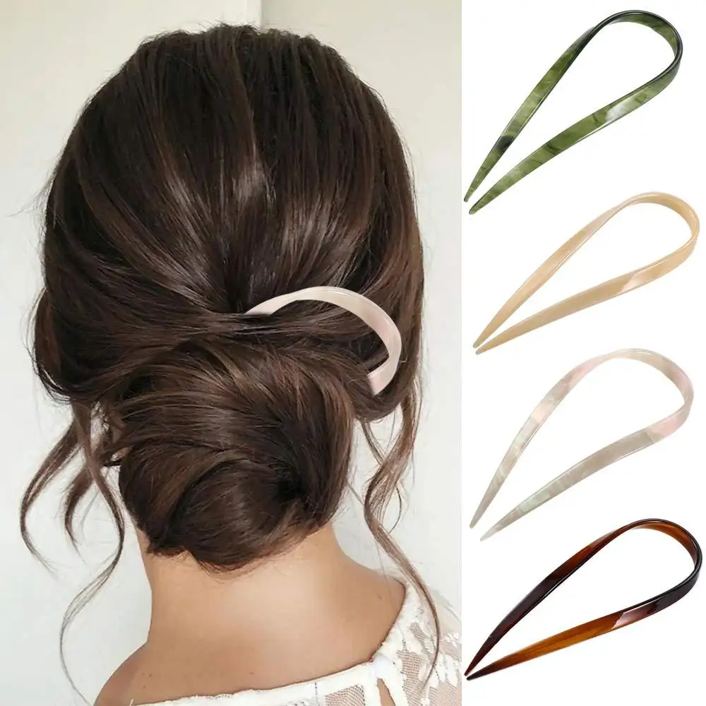 

Вилка для волос подарок головной убор украшения для волос женские аксессуары для волос заколка для волос с уксусной кислотой китайская шпилька для волос U-образной формы шпилька для волос