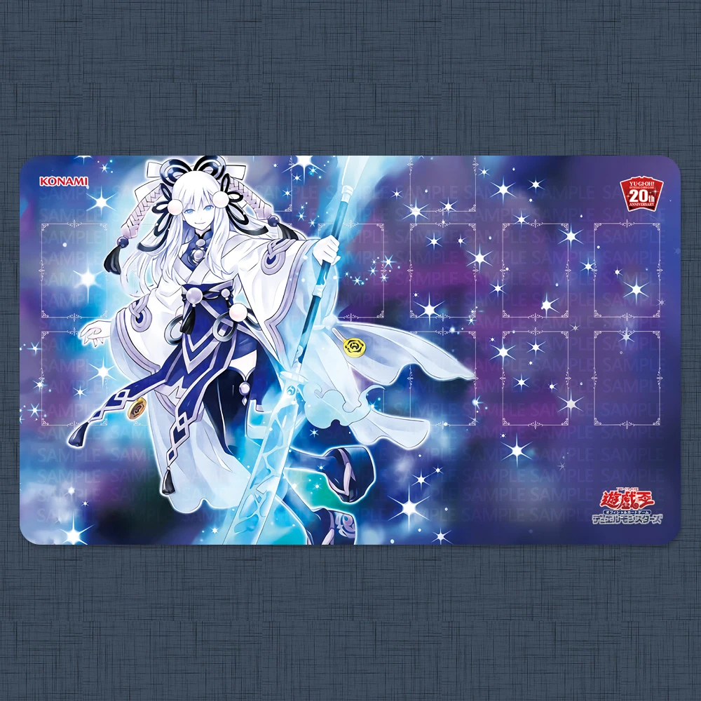 

Yugioh Playmat Yuki-Onna, the Absolute Zero Mayakashi Card Games Playmats TCG OGC CCG Yu-Gi-Oh Mat-D222