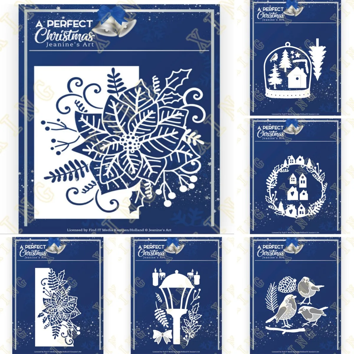 

Christmas Birds Ornament Houses Wreath Flower Edge Light New Metal Cutting Dies Scrapbook Diary Decoration Embossing Template