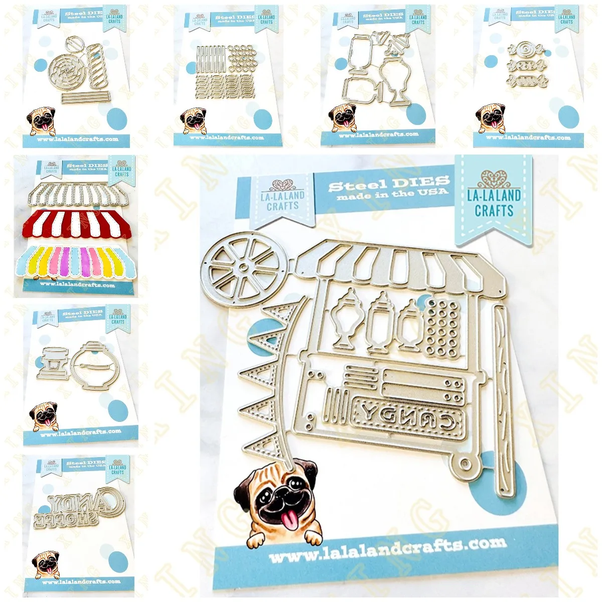 

Candy Car Suckers and Lollipops 2023 New Metal Cutting Dies Stencil for Scrapbook Diary Decoration Embossing Template DIY Card