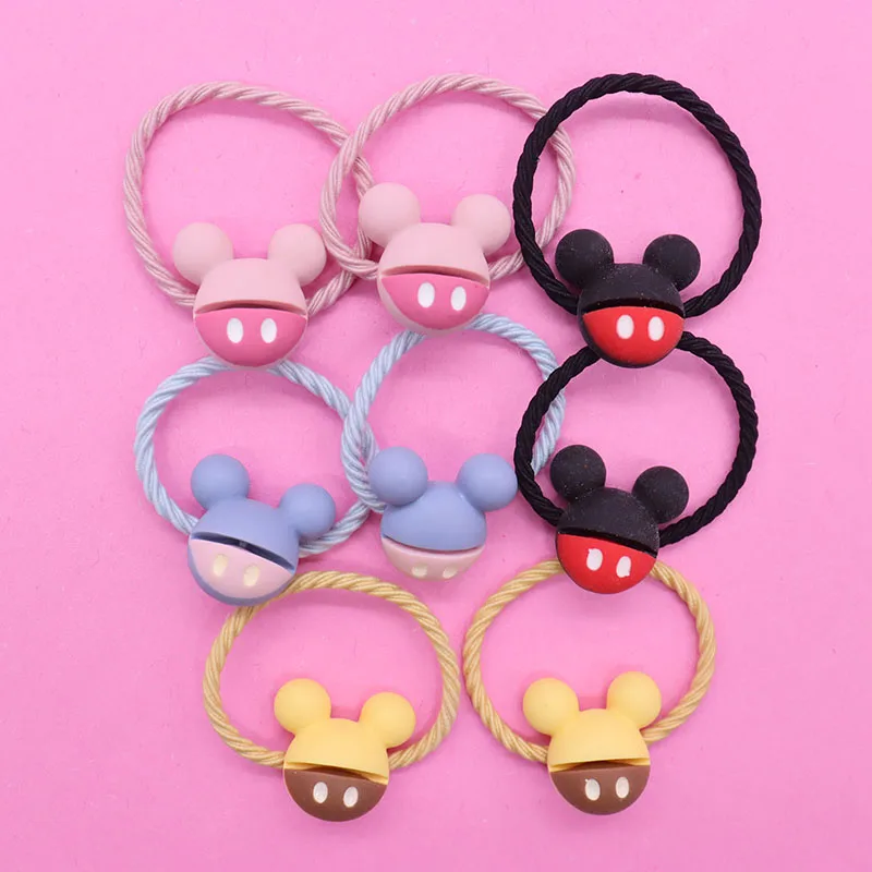 2 шт./компл. Лидер продаж резиновые резинки для волос в виде мультяшной мышки
