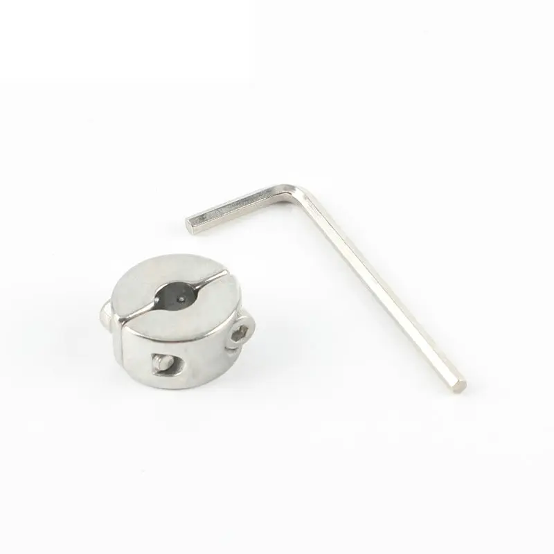 

Maine 316 Stainless Steel Wire Rope Grip Stop Single Pivot Cable Suspension Round Clamp Clip with Hexagon Grub Screw Bolts
