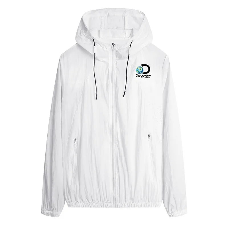 

Мужская ветровка Discovery с защитой от солнца и УФ-лучей, тонкая ультратонкая быстросохнущая Толстовка для улицы