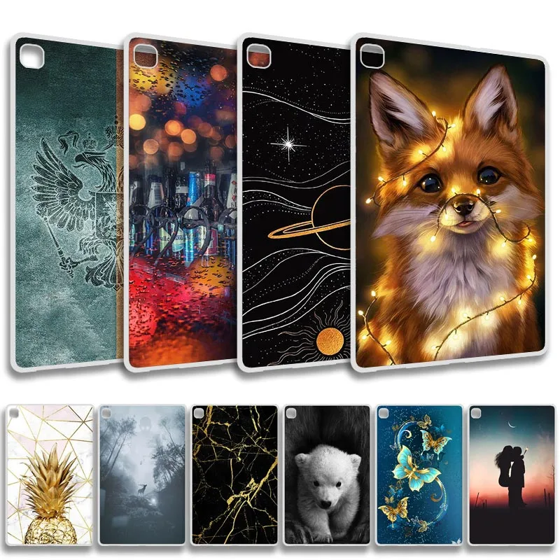 

Tablet Case for Samsung Tab A 8.0 2018 Coque Cartoon Cover Samsung Tab A 8.0 & S Pen 2019 10.1 &S Pen 2016 Silicone TPU Bumper