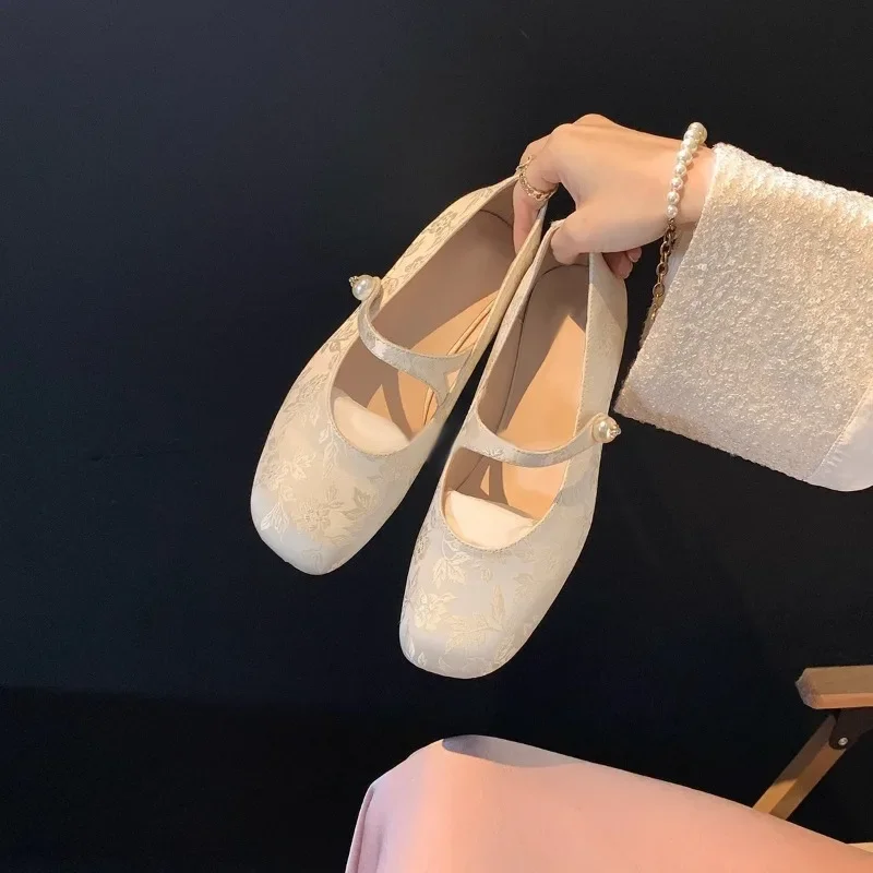 Женские лаконичные туфли на плоской подошве Zapatillas De Mujer цвета в ассортименте