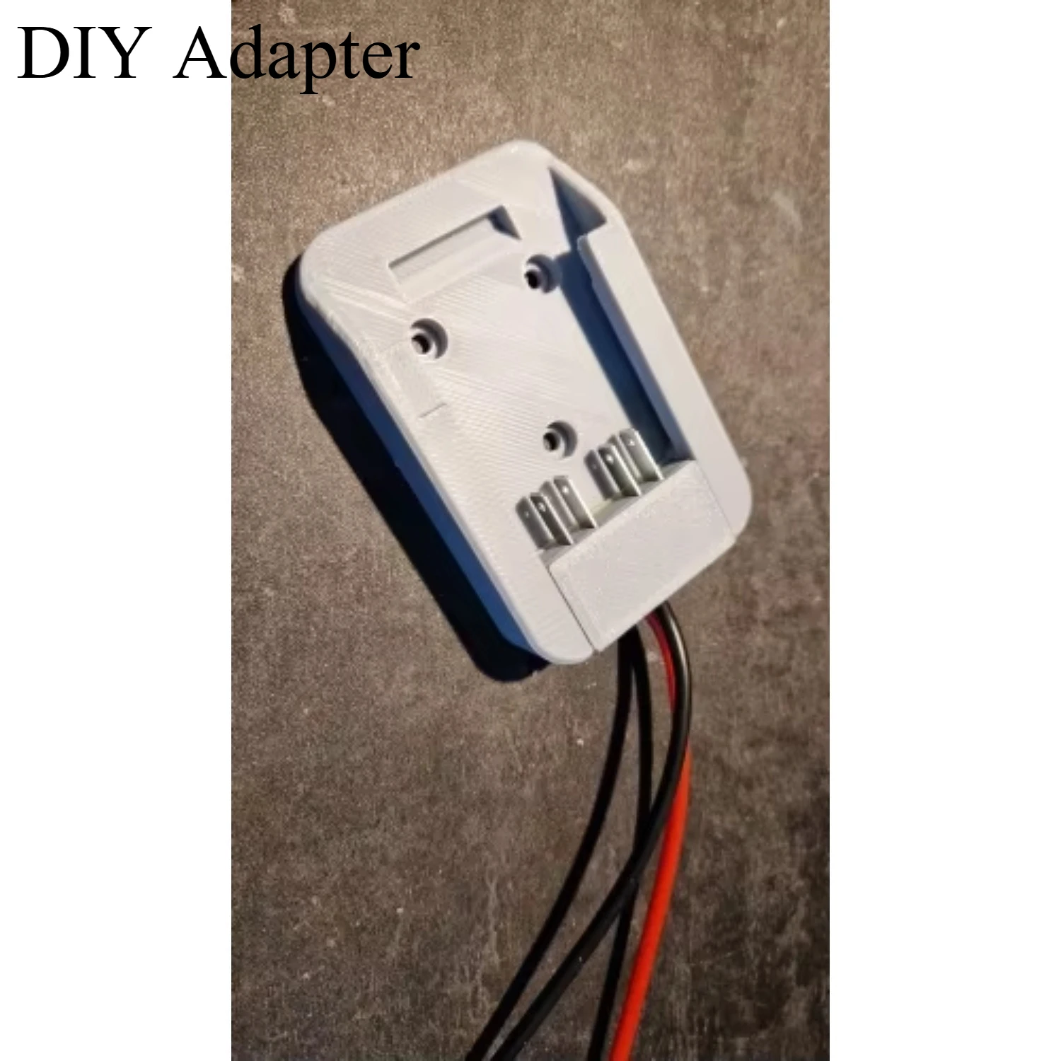 Фото DIY-адаптер для Ferrex 40V Team Li-ion, 14 AWG, беспроводной выходной адаптер, аксессуары для инструментов, аккумулятор для машин Foy, автомобилей, 3D-печати №1