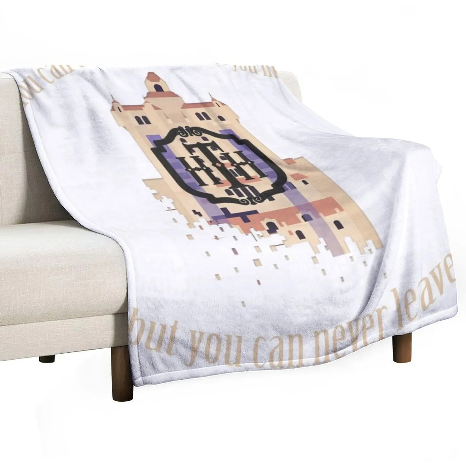 Одеяло Башня ужасов для отеля теплые зимние одеяла пикника