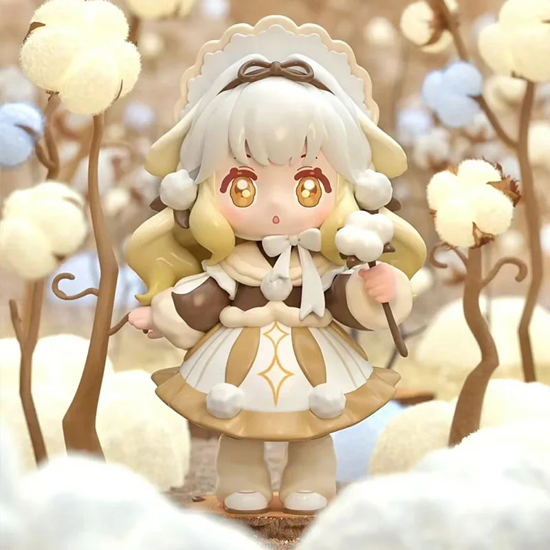 NINIZEE The Secret Realm of Flowers Series Blind Box Toy Mystery Cajas Misteriosas Аниме Фигурки Kawaii Куклы для девочек