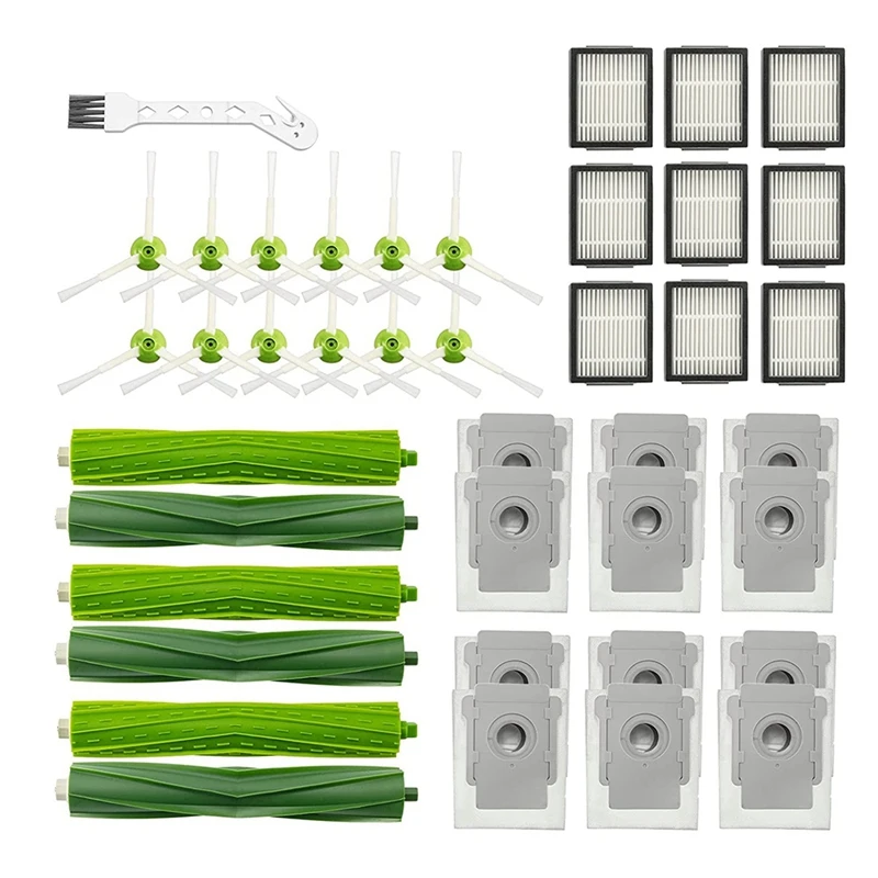 

Replacement Part Roller Brush Side Brushes HEPA Filters For Irobot Roomba I7 I7+ I3 E5 Vacuum Cleaner Accessories