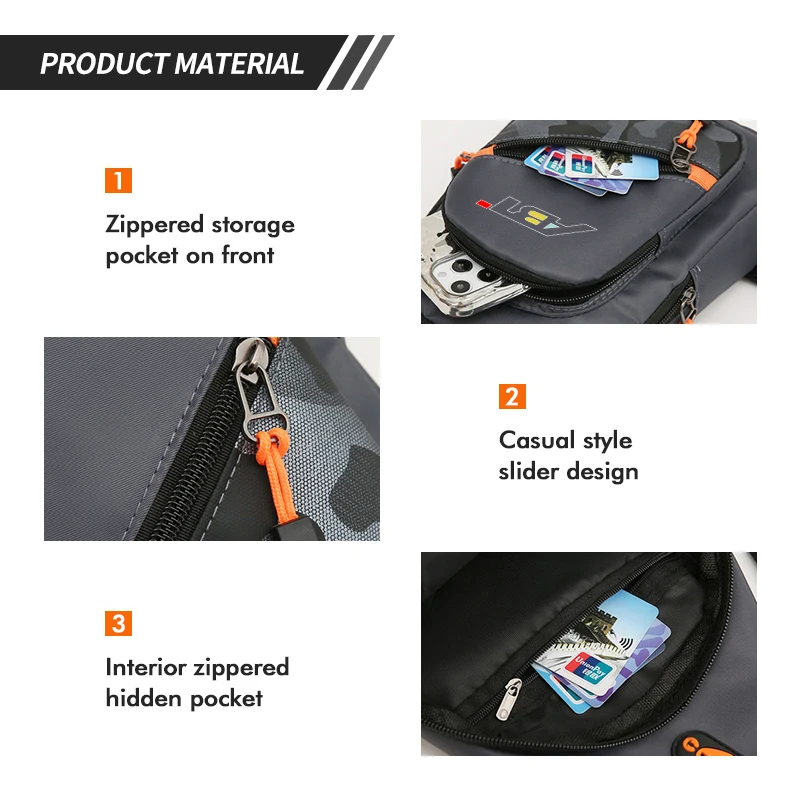 Автомобильная модная повседневная сумка через плечо Маленькая мужская