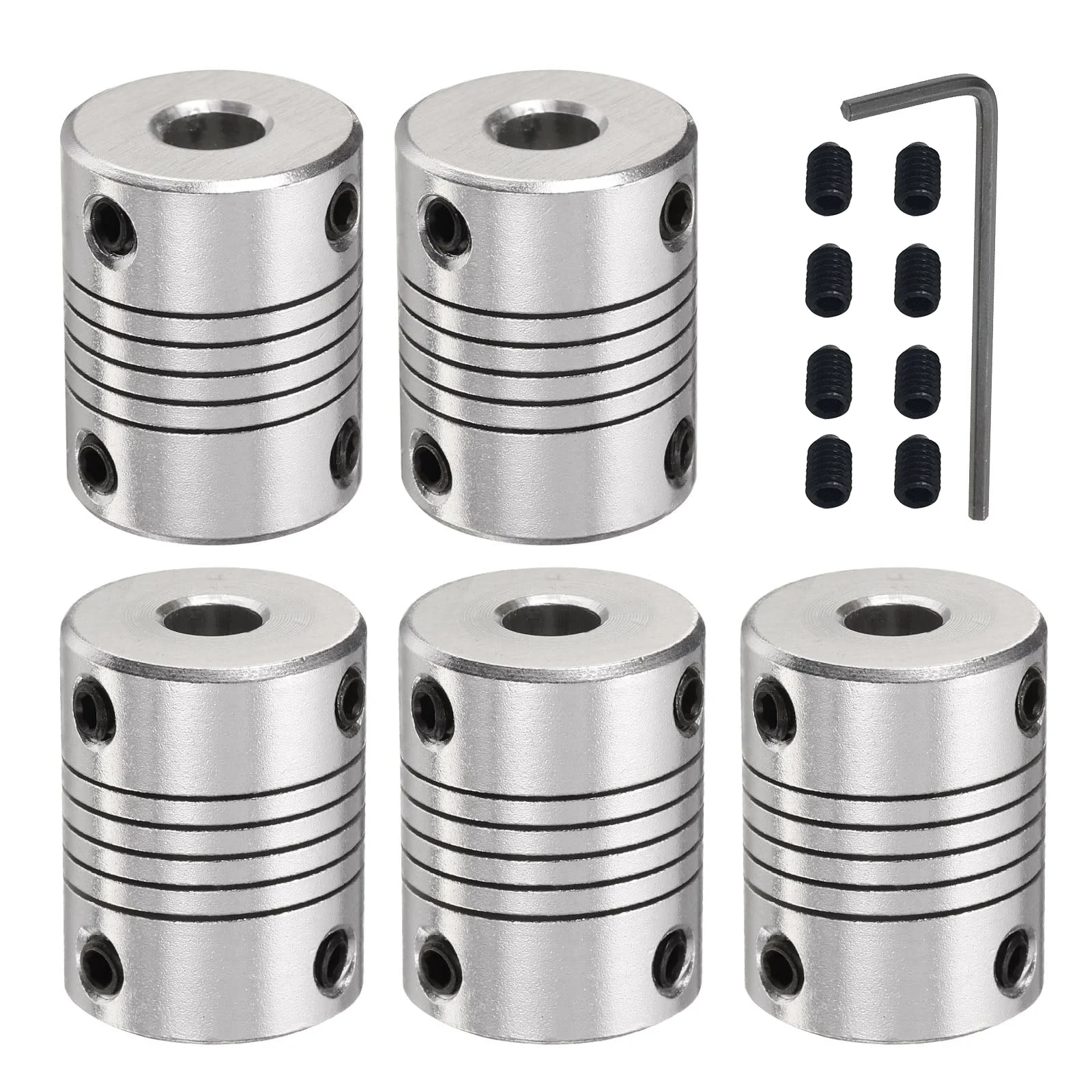 

Гибкие муфты из алюминиевого сплава L25xD19