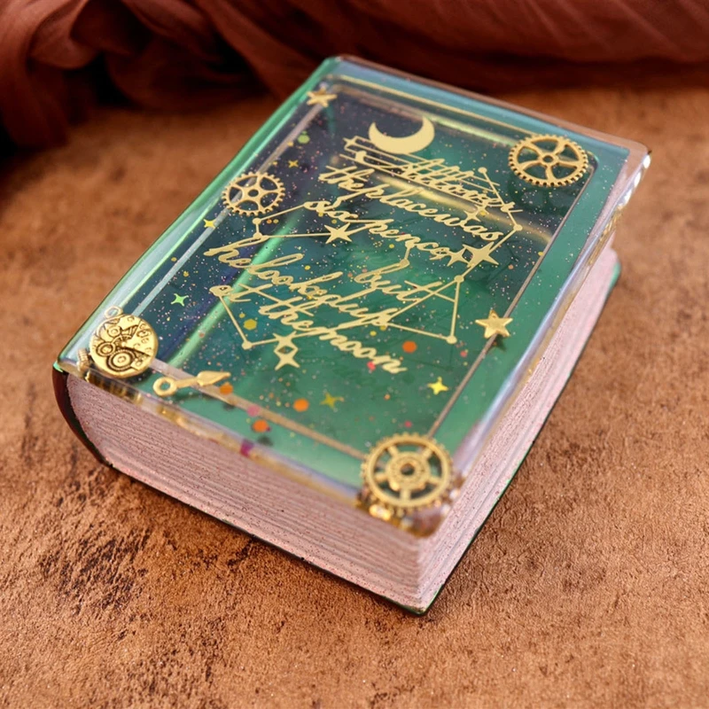 

Формы для коробок, формы для подарочных коробок для ювелирных изделий с крышкой, набор многоразовых форм для литья эпоксидной