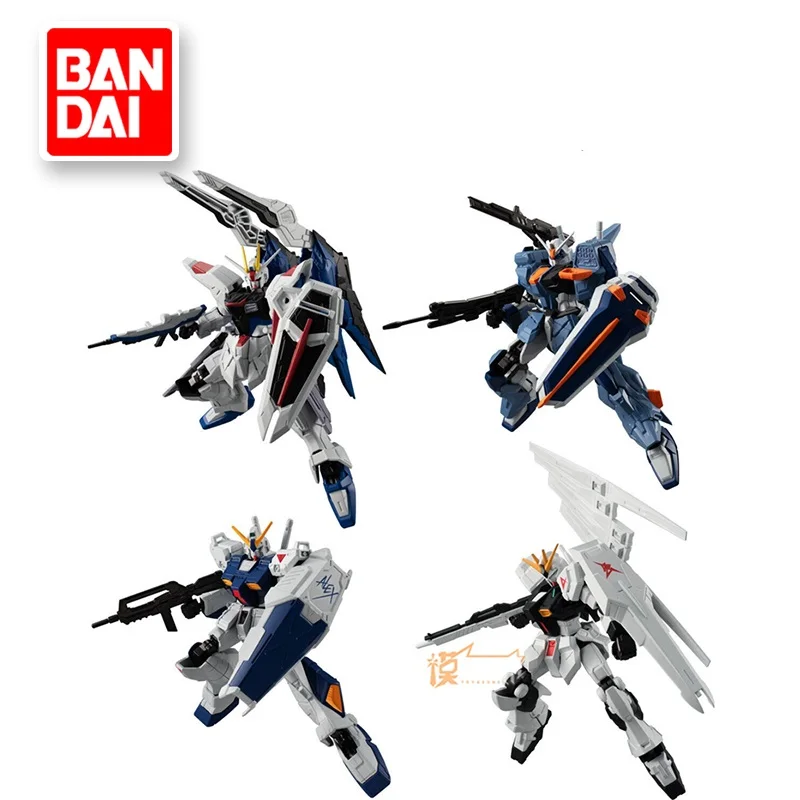 

Japaness Bandai Super Minipla SMP G-FRAME Freedom V NT-1 GUNDAM Perfect Strike Action Figures Mobile Assemble Model Anime Kit