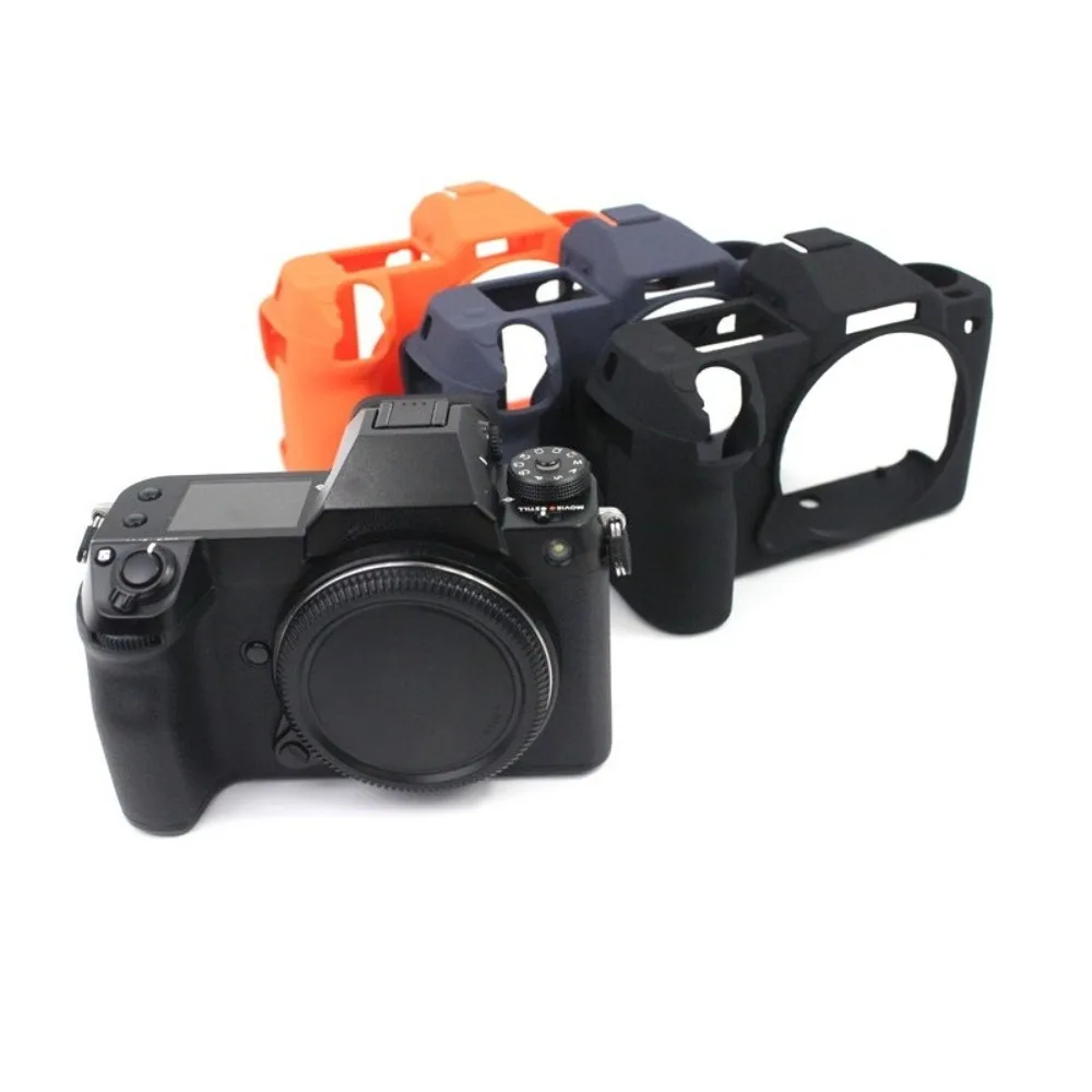 Фото Силиконовый защитный чехол для камеры Fujifilm GFX100S, мягкий резиновый противоскользящий чехол для фотокамеры, аксессуары для камер. №1