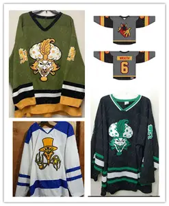 Classic Ice Hockey Jersey Charlie Conway 96# Mighty Ducks Jersey 99# Adam Banks  Jersey Movie Hockey Sport New Sweater Embroidery - AliExpress