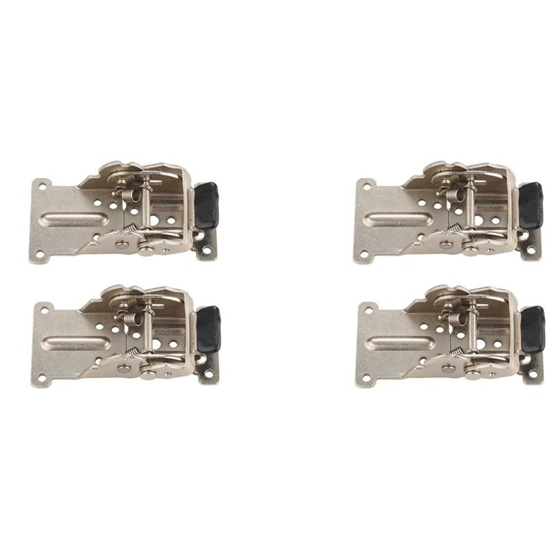 4 шт. 0-90-180 градусов самоблокирующиеся складные петли ножки стола серебряный