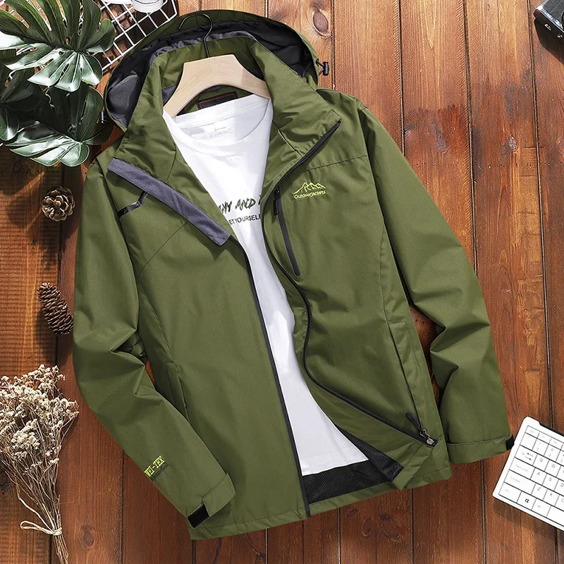 Мужская уличная куртка размера плюс 5xl 6xl 7xl 8xl большая осенне-зимняя мужская