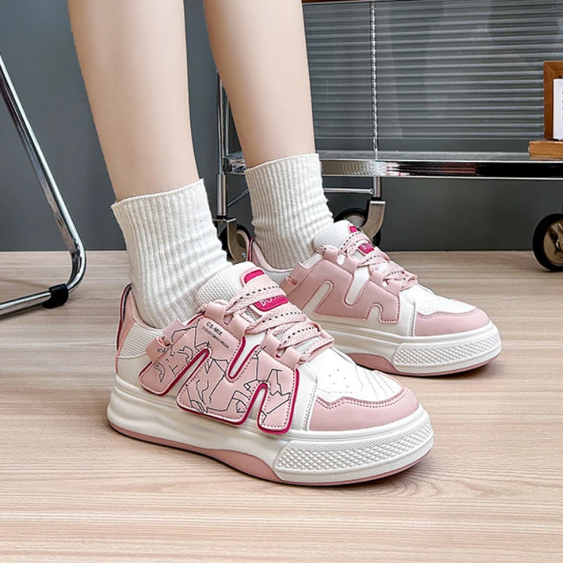 

Женские кроссовки, модная повседневная спортивная обувь для бега, женская обувь для баскетбола с вулканизированной подошвой, теннисная спортивная обувь, Zapatillas Mujer