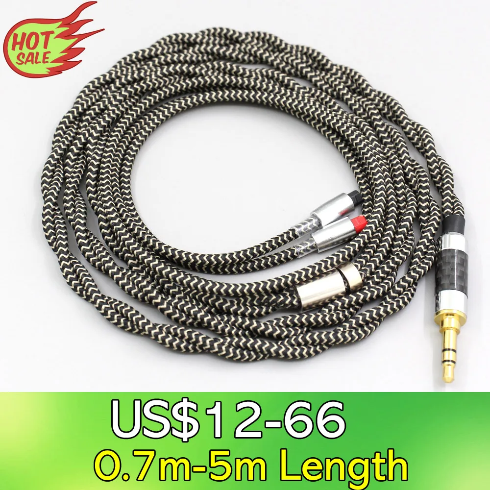 

2-жильный 2,8 мм защитный плетеный кабель для наушников Litz OFC для Audio-Technica ATH-IM50 IM70 IM01 IM02 IM03 IM04 LN008050