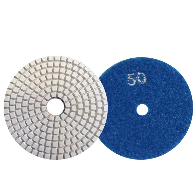 

4" 4 Inch 100 mm Diamond Polishing Pad for Ceramic Granite Marble artificial stone